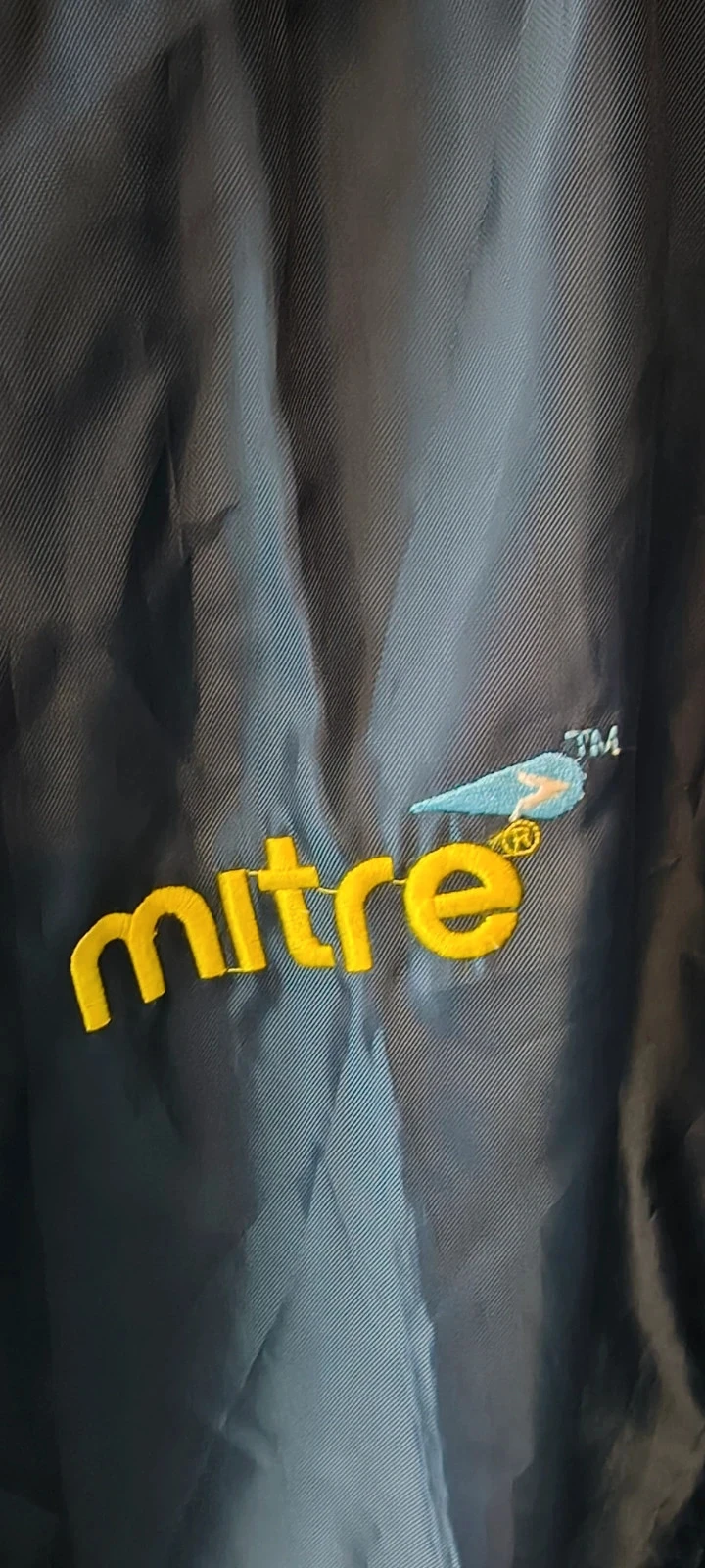 Mitre Casaco de chuva esportivo/Jaqueta XL - Azul Marinho/Amarelo - Leve e confortável |#297 – photo 4